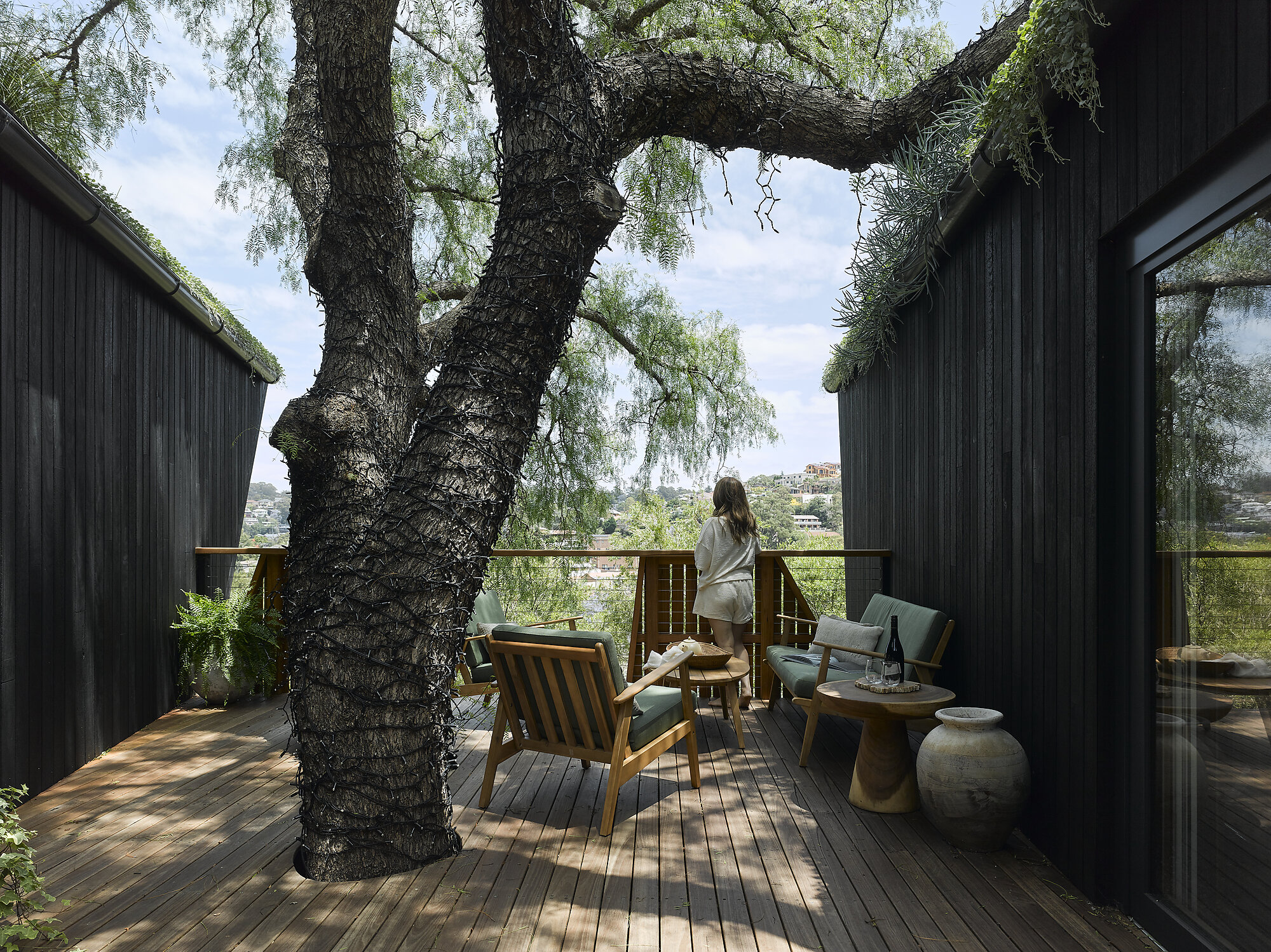 Interior photograph of Pepper Tree Passive House by Barton Taylor